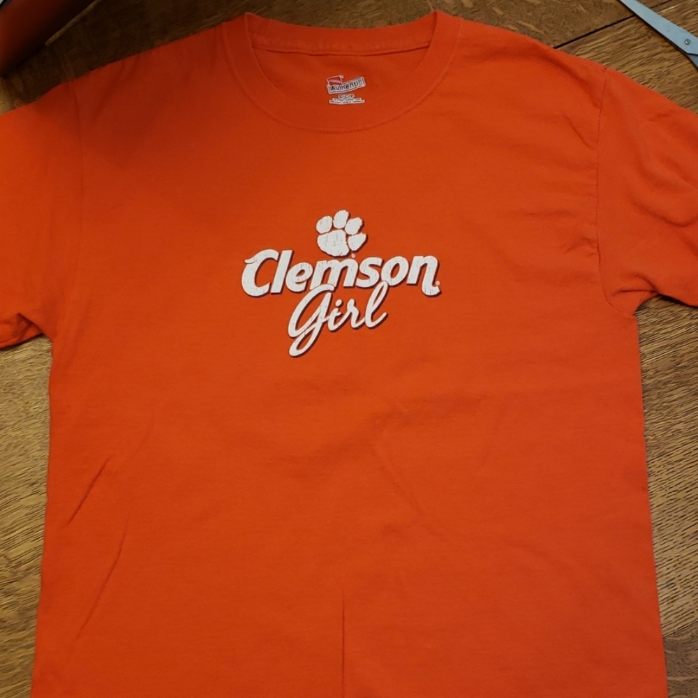 Clemson Girl Sweet Tea TShirt Sz S